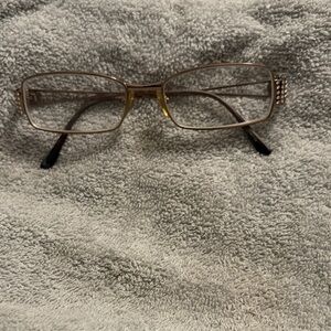 Versace Metallic Bronze Brown Eyeglass Temple model 1117-B- 1013